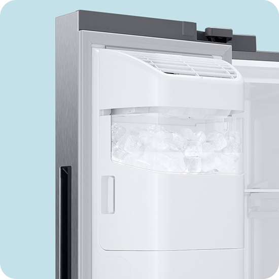 Geladeira Samsung Side by Side 628 Litros Inox Look RS60