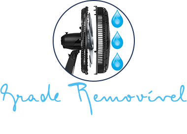 Grade Removível - Mais fácil de limpar