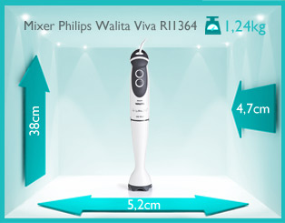dimensões do mixer Viva