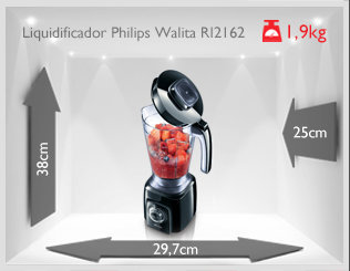 dimensões e peso do processador
