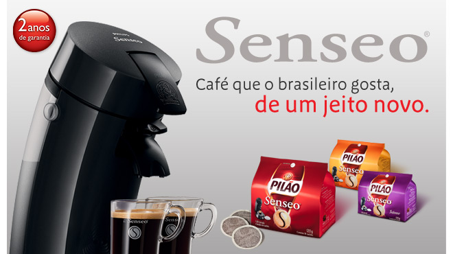 Cafeteira Senseo Preta HD7811