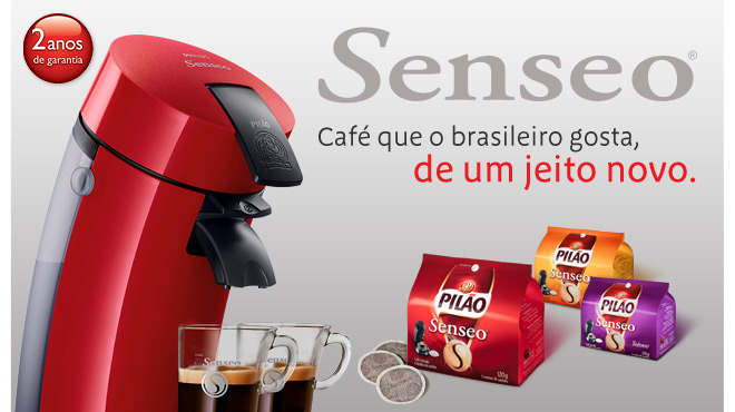 Cafeteira Senseo Vermelha HD7811