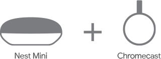 nestMini Chromecast