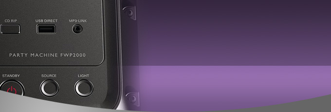 detalhe das conexões do mini system