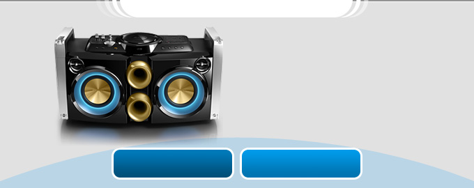 frente do Mini System FWP2000 - Philips