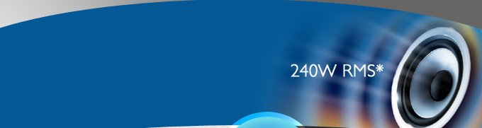 som surpreendernte de 240W RMS