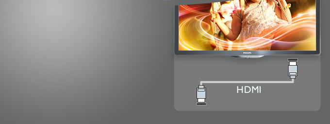 conecte seu Home Cinema através das saídas HDMI