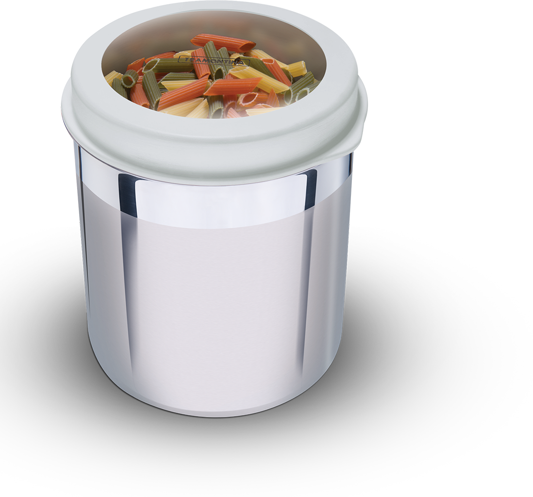 Pote de inox