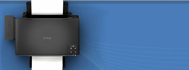 visão superior da impressora Epson L200