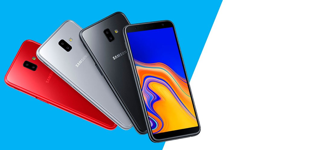 Smartphone Samsung Galaxy J6+ 32GB Preto 4G - 3GB RAM Tela 6” Câm
