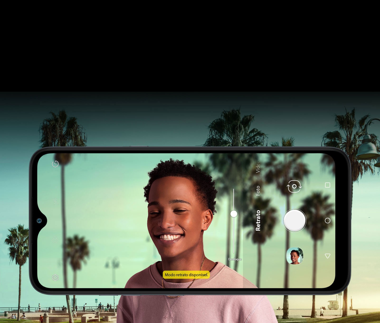 Destaque os seus amigos ou objetos com o fundo desfocado Destaque os seus amigos ou objetos com o fundo desfocado