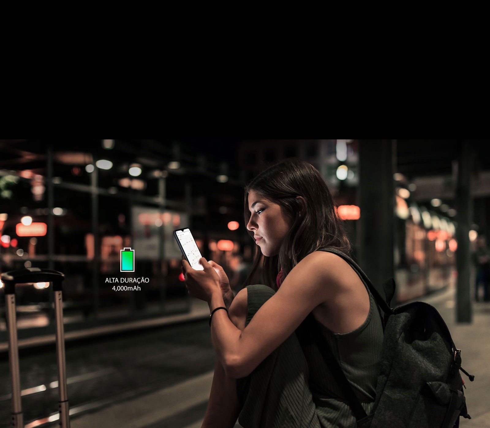 Bateria de alta duração Bateria de alta duração