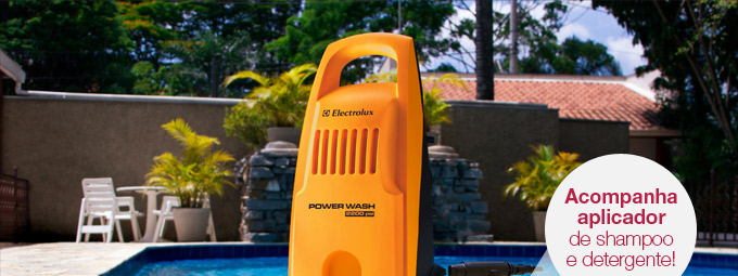 Acompanha aplicador de shampoo e detergente!