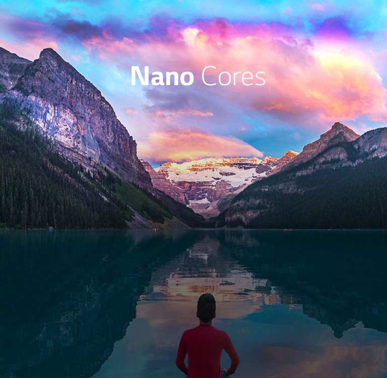 Cores avançadas com tecnologia NanoCell Cores avançadas com tecnologia NanoCell