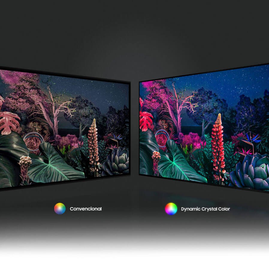 Smart TV 85” Crystal 4K Samsung 85AU8000 Wi-Fi - Bluetooth HDR
