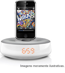 frente do dock station Philips