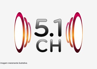 5.1 Canais com 330w de Potência