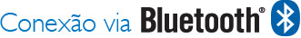 conexão via bluetooth