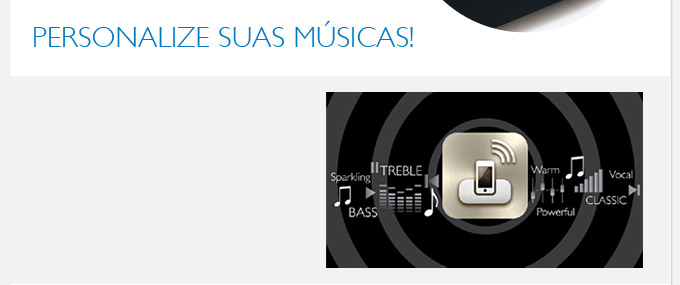 Personalize suas músicas