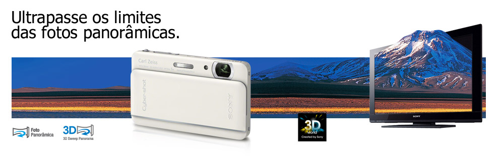 Câmera Digital Sony Cyber-shot TX66 18.2MP LCD3,3” - Touch Zoom