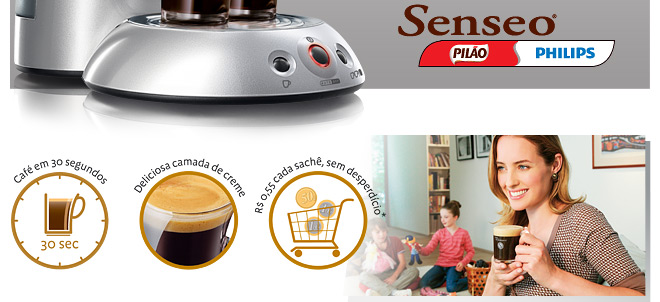 Cafeteira Senseo Prata HD7813
