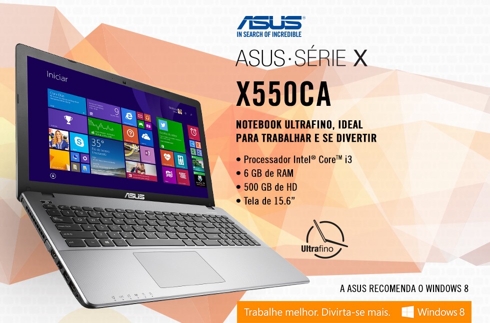 Notebook Asus X550CA