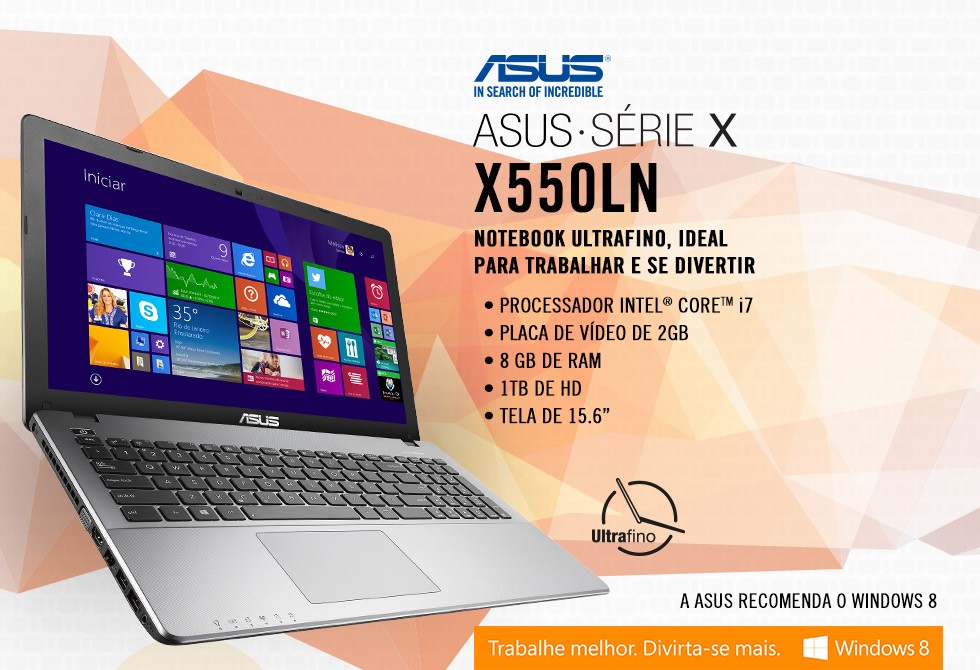 Notebook Asus X550LN