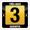 3 Anos de garantia