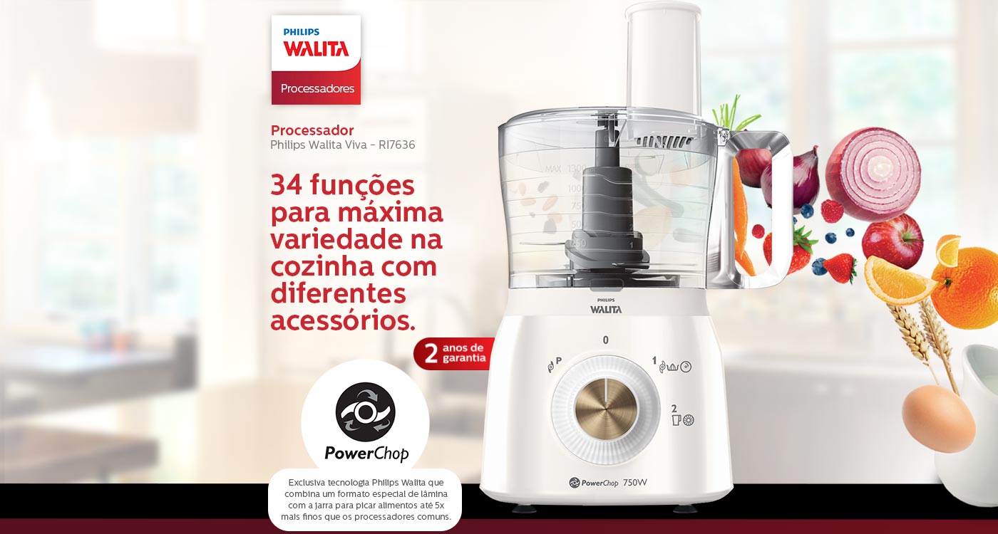 Processador Philips Walita Viva RI7636