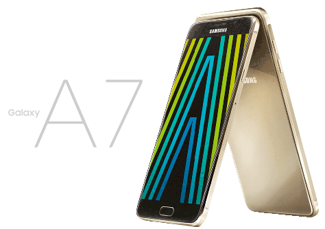 Smartphone Samsung Galaxy A7 2016 Duos 16GB - Dourado Dual Chip 4G