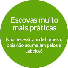 Escovas muito mais práticas
