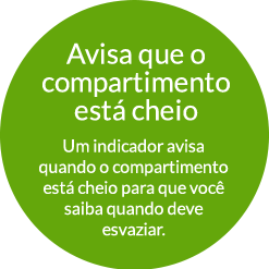 Avisa que o compartimento está cheio