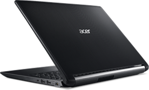 Visão trás Aspire 5