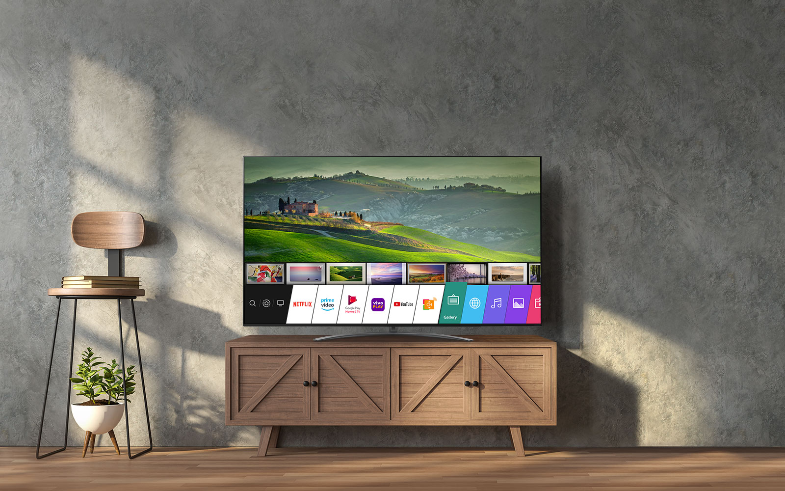 Facilidade com o webOS 4.5