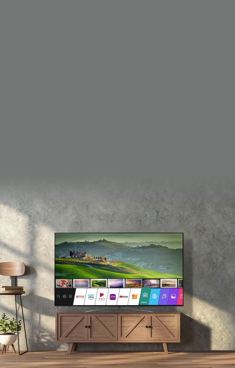 Facilidade com o webOS 4.5