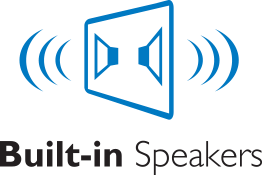 Built-in Speakers