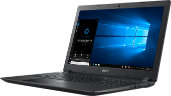 Visão frente Notebook Aspire A315-51-34y4
