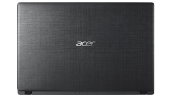 Visão cima Notebook Aspire A315-51-34y4