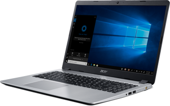 Visão frente Notebook Aspire A315-51-52zz