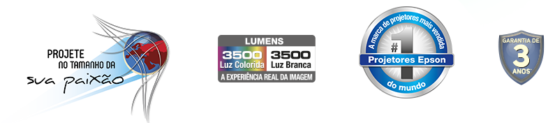 Garantia de 3 anos, 3600 Lumens