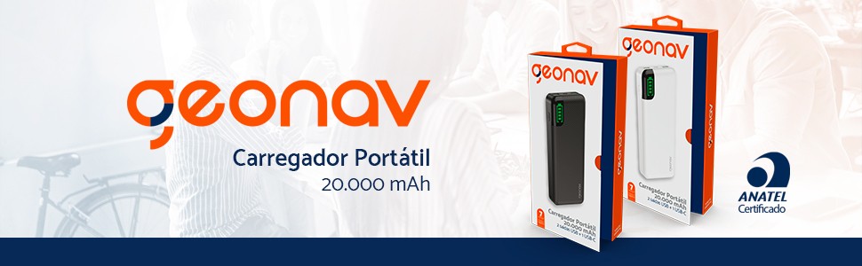 Carregador Portátil Geonav - PB20K