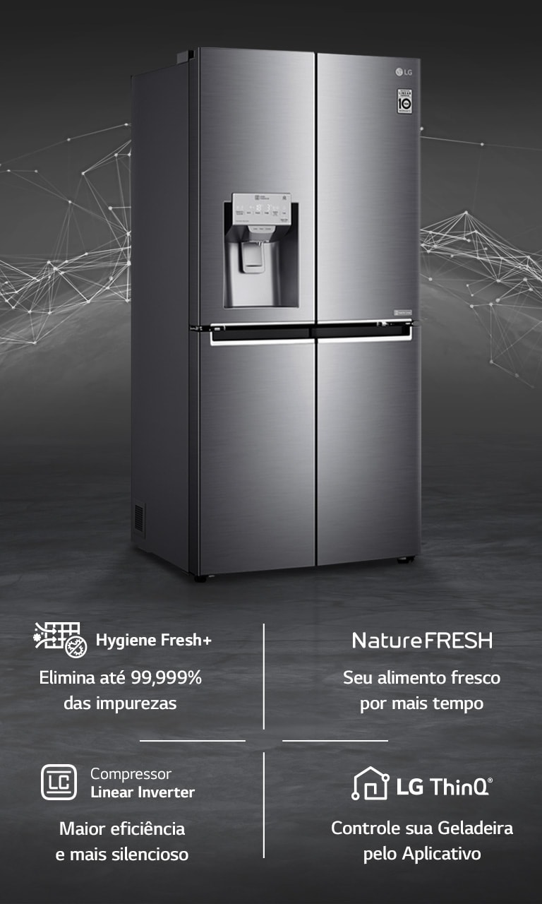 Com tecnologia Inverter e LG ThinQ®