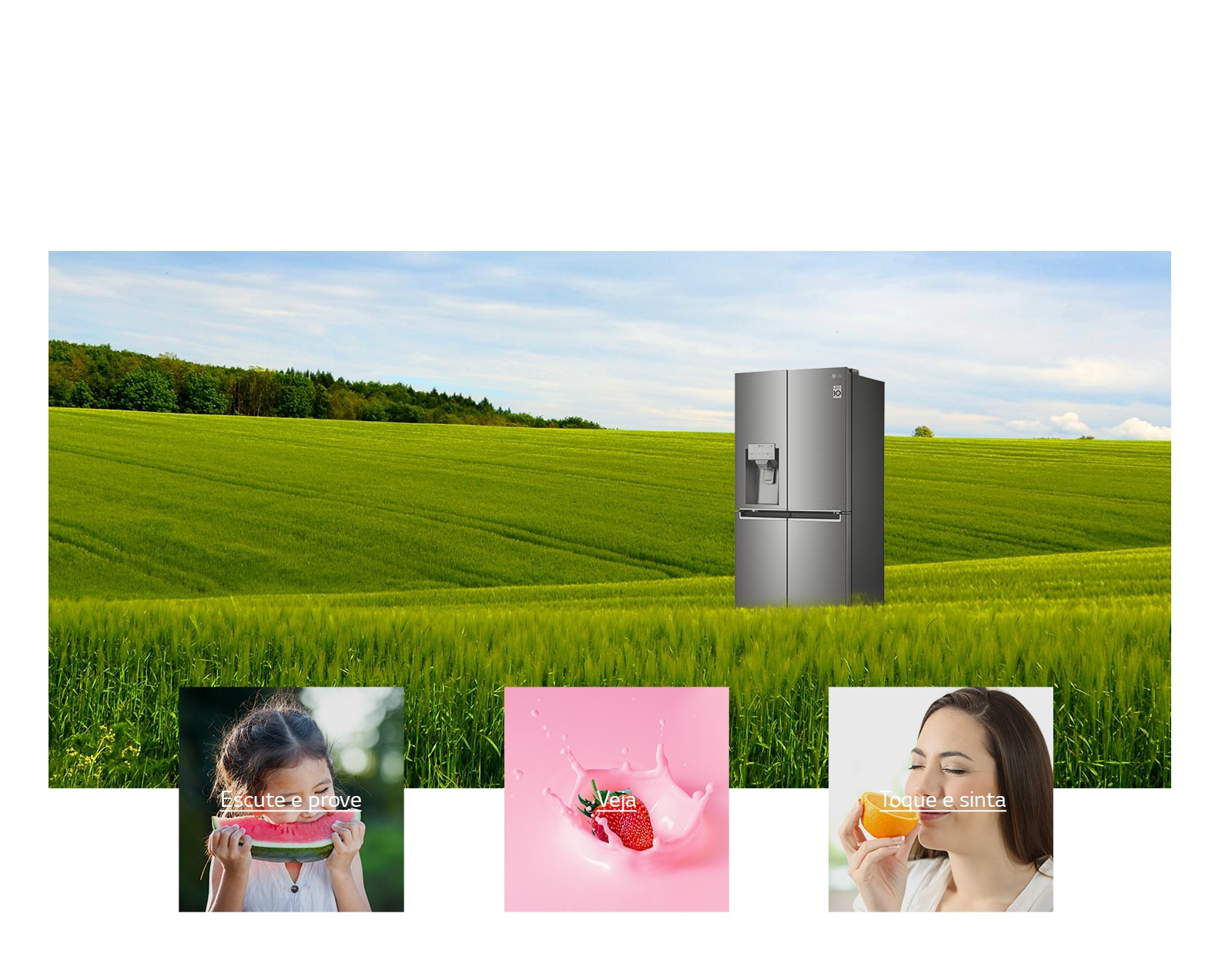 Estimule seus sentidos com NatureFRESH™