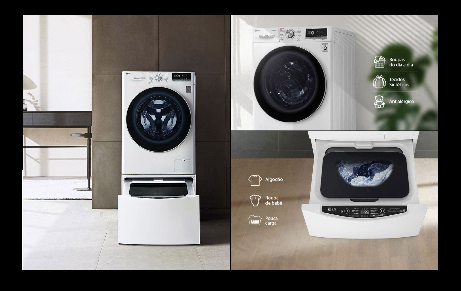 Compatibilidade com mini lavadora (2kg)™ Compatibilidade com mini lavadora (2kg)™