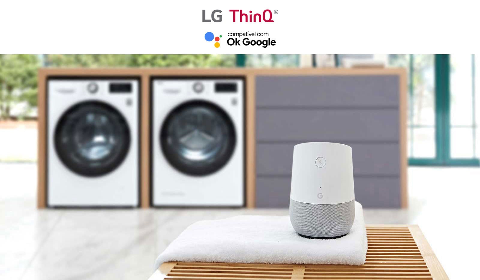 Conexão Wi-Fi e Comando de Voz com o Google Assistente Conexão Wi-Fi e Comando de Voz com o Google Assistente