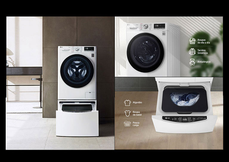 Compatibilidade com mini lavadora (2kg)™