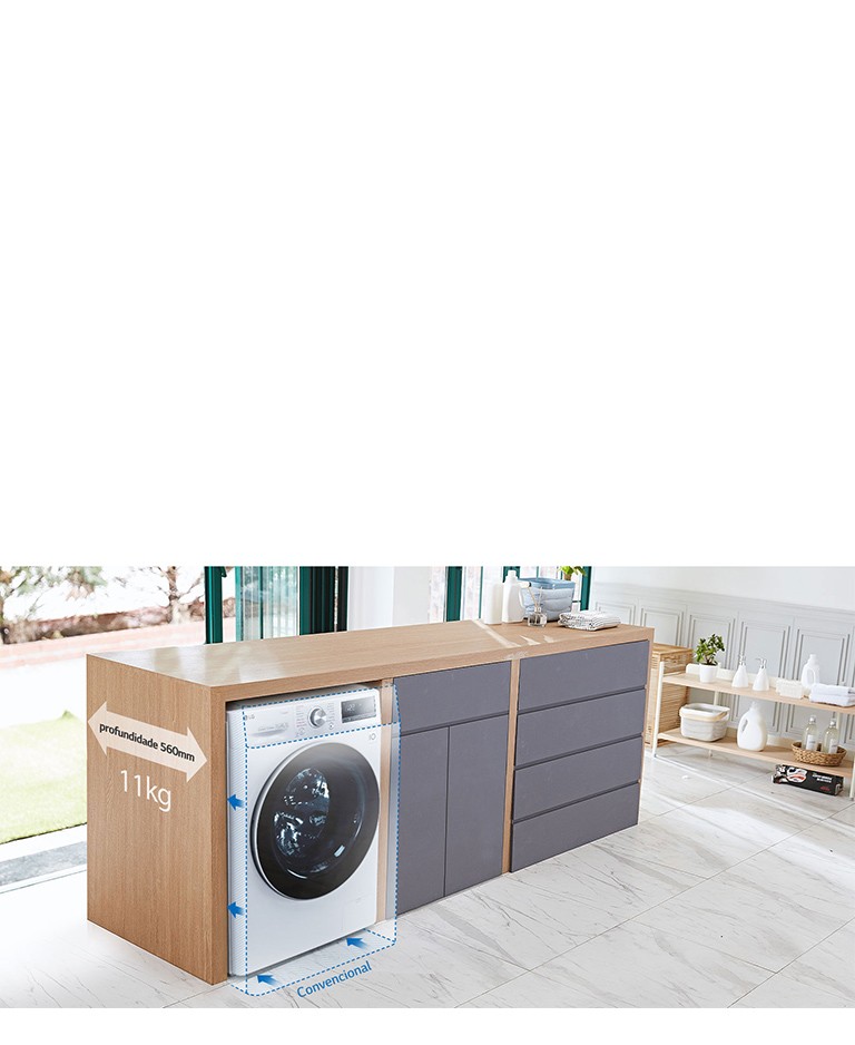 Mais capacidade em menos espaço Mais capacidade em menos espaço