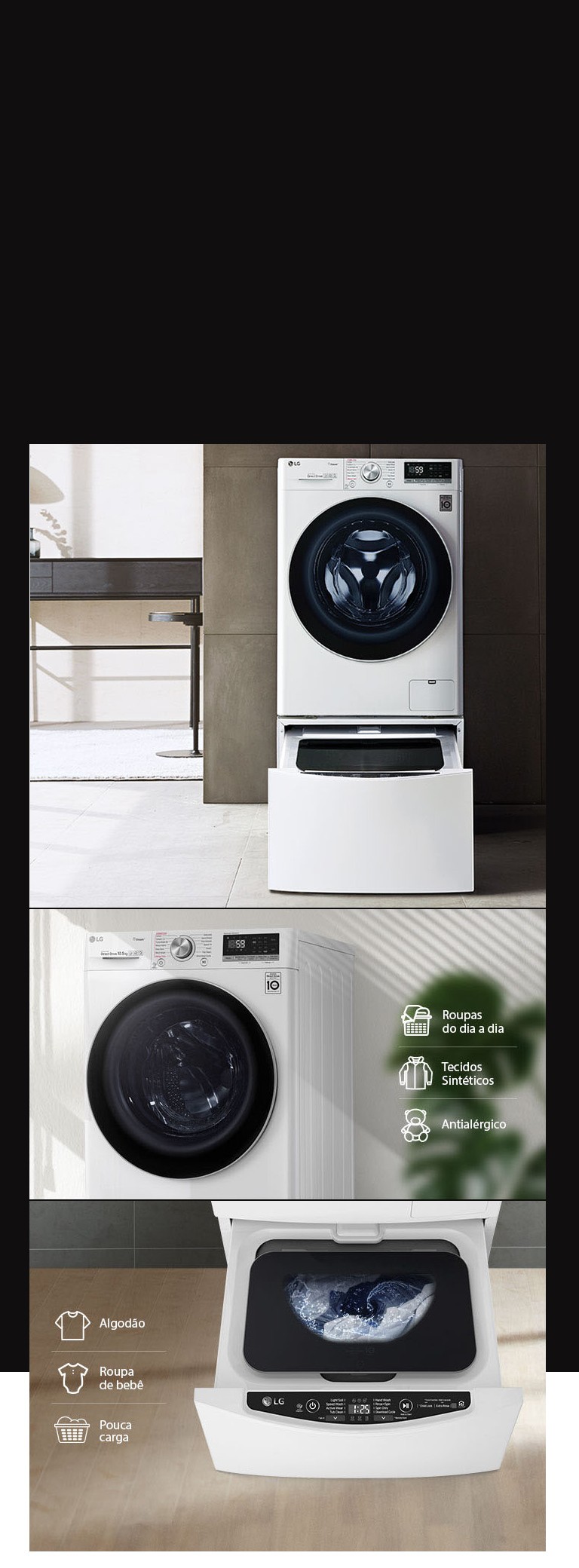 Compatibilidade com TWINWash™ Mini (2kg Compatibilidade com TWINWash™ Mini (2kg