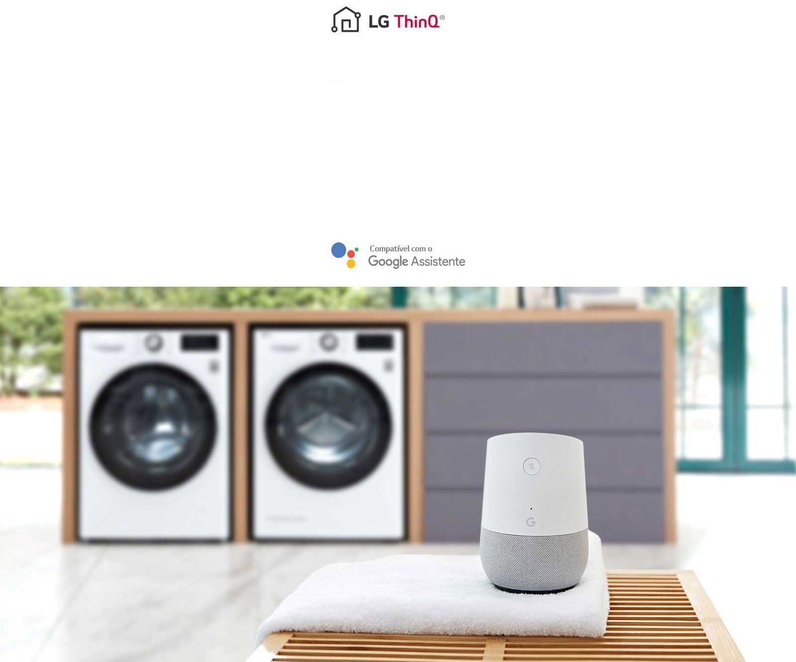 Eletrodoméstico conectado via Wi-Fi Eletrodoméstico conectado via Wi-Fi