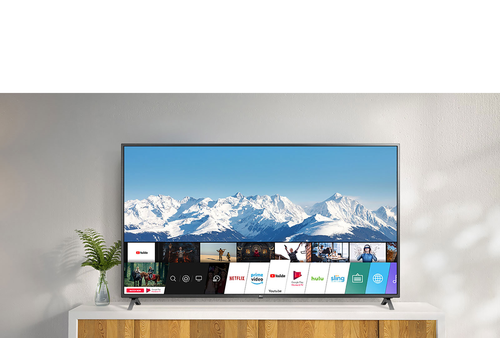 Experiência mais smart com o novo webOS Experiência mais smart com o novo webOS